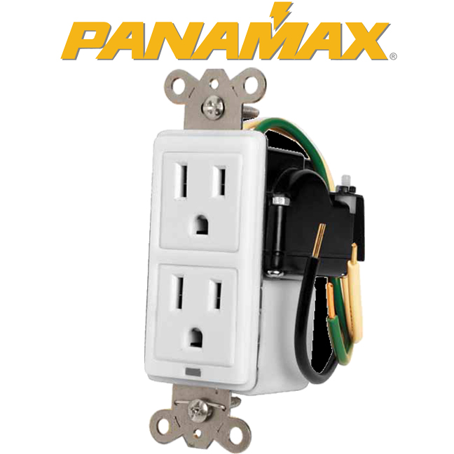 4 Pack Pipeman's Installation Solution AC 85-135v Surge Protector 1800 Watts, White