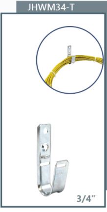 Pince de Maintien de Fil,B WJX Clips de Rangement de câbles en Bois de Haute qualité à 5 canaux Support de câble système de Gestion des câbles et des organisateurs de câbles 