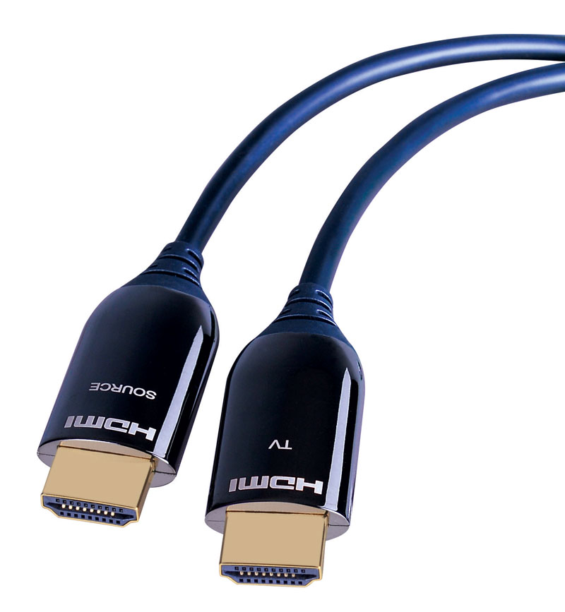 Câble HDMI™ haute vitesse, f. mâle - f. mâle, 4K, Ether., doré, 10,0 m