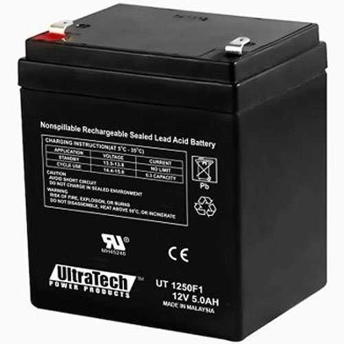 Powerstride - US 250HC XC2 - 6 Volt Industrial Battery
