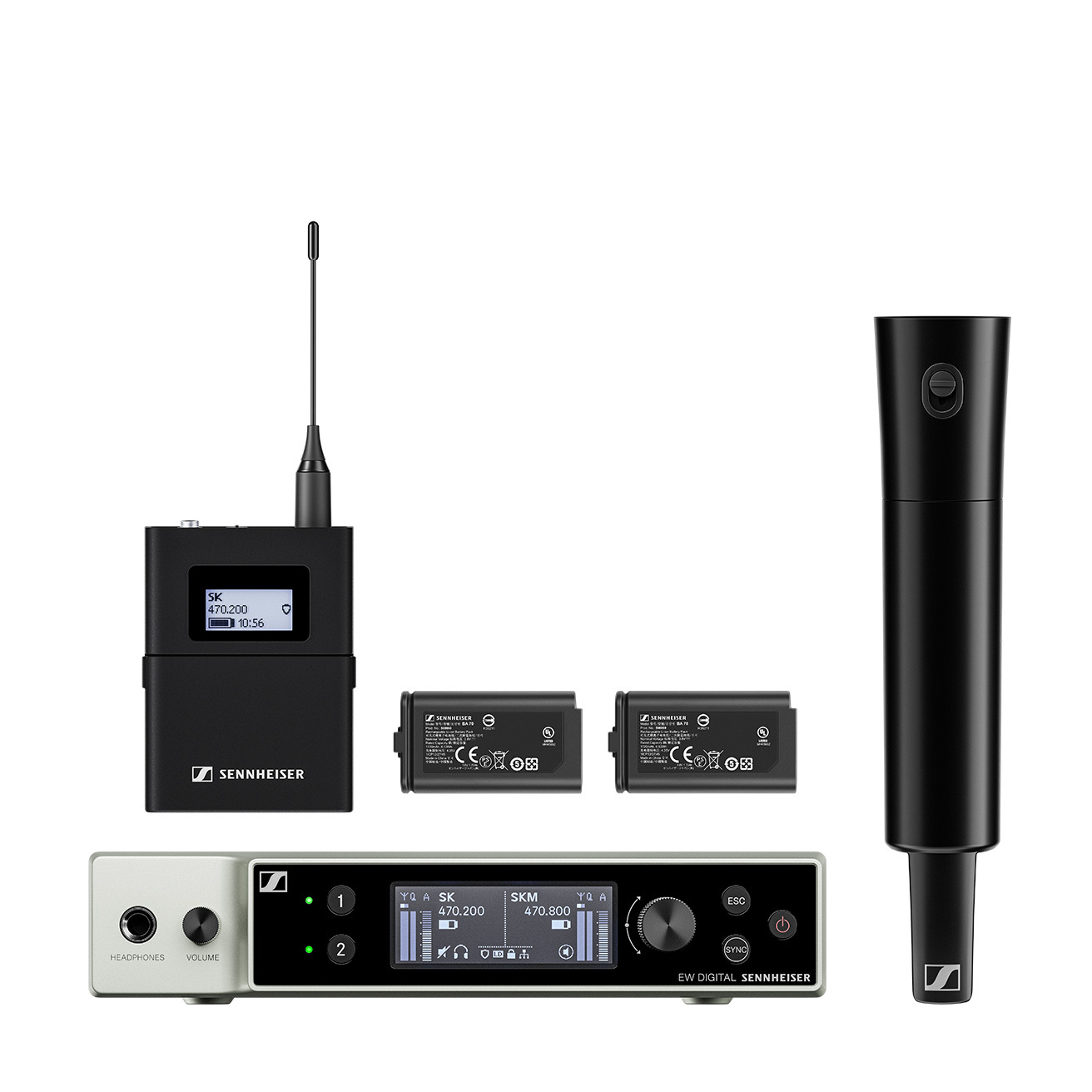 Asae UHF452 Doppio Microfono Wireless - Heaven Sound - audio